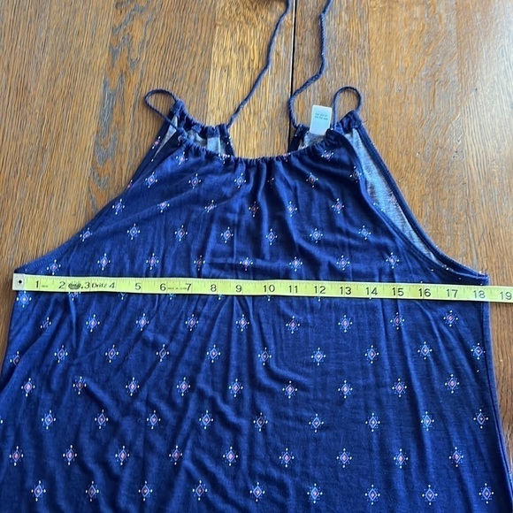 Old Navy high neck swing top sleeveless tassel tie in the back size S - Picture 10 of 13